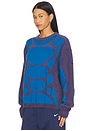 view 2 of 5 PULL NO FRANCHISE in Dark Raisin, Brilliant Blue, & Voltage Green
