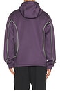 view 2 of 5 SUDADERA NO FRANCHISE in Dark Raisin, Brilliant Blue, & Vivid Purple