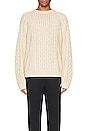 Nike M NL CABLE KNIT SWEATER LS in Tan | REVOLVE