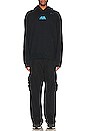 view 7 of 7 SUDADERA OFF-WHITE in Black