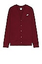 view 1 of 5 Club (NSW) Fairway Cardigan in Team Red & White