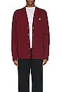 view 4 of 5 Club (NSW) Fairway Cardigan in Team Red & White
