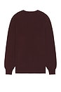 view 2 of 5 M Nk Club Crew Sweater in Burgundy Crush & White