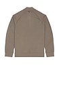 view 2 of 4 EVERYDAY TAILORED COMFORT 쿼터 지퍼 풀오버 in Cave Stone & Medium Ash