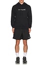 view 4 of 4 Club Los Angeles Pull Over Hoodie in Black & White