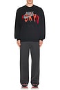 view 4 of 4 SUDADERA NIKE AIR in Black, University Red, & White