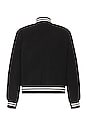 view 2 of 3 M NK AU VARSITY JKT in Black