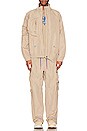 view 12 of 12 СПОРТИВНЫЙ КОСТЮМ OFF-WHITE in Khaki