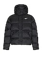view 1 of 5 BLOUSON M NL TF FILLED PUFFER JKT in Black