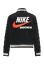 view 1 of 5 BLOUSON BOMBER NSW NIKE in Black/Sail/University Gold