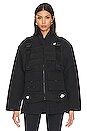 view 1 of 7 U NRG Cf 2+1 Jacket in Black/black/white