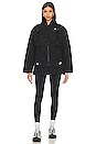 view 7 of 7 U NRG Cf 2+1 Jacket in Black/black/white