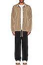 view 4 of 4 M Nk Au Coaches Jacket in Khaki/white