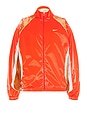 view 1 of 5 CHAQUETA DEPORTIVA PROJECT FROG in Light Crimson, Dark Russet, & Light Lemon Twist