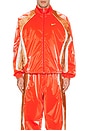 view 4 of 5 CHAQUETA DEPORTIVA PROJECT FROG in Light Crimson, Dark Russet, & Light Lemon Twist