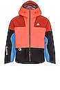 view 1 of 3 ACG ADV CHN Jacket in Rush Orange, Black & White