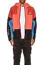 view 3 of 3 ACG ADV CHN Jacket in Rush Orange, Black & White