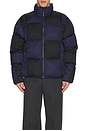 view 4 of 5 M Nk Club Puffer Checker in Midnight Navy, & Black