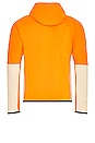 view 2 of 4 Tech Fleece Hoodie in Kumquat, Sandrift & White