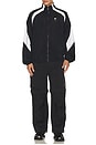 view 5 of 5 Air Woven Track Jacket in Black & White