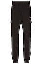 view 2 of 3 NSW Club Cargo Pant in Black & White