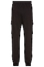 view 3 of 3 NSW Club Cargo Pant in Black & White
