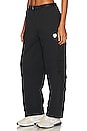 view 3 of 5 U NRG Cf Wide Pants in Black/black/white