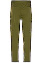 view 3 of 4 Utility Pant Cropped in Rough Green & Black