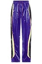 view 1 of 7 Project Frog Track Pant in Deep Night, Black, & Light Crimson