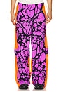 view 1 of 6 PANTALON in Bright Violet & Tangerine Tint