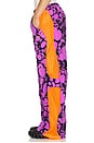 view 2 of 6 PANTALON in Bright Violet & Tangerine Tint