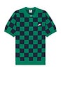 view 1 of 4 Checkers Polo in Malachite & Midnight Navy