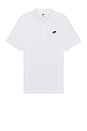 view 1 of 4 Club (NSW) Short-Sleeve Polo in White & Black