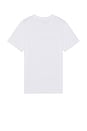 view 2 of 4 Nsw New York Crew Tee in White & Cosmic Clay