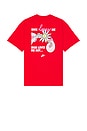 view 1 of 4 Nsw M90 V Day Tee in University Red