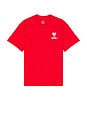 view 2 of 4 Nsw M90 V Day Tee in University Red