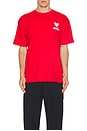 view 3 of 4 Nsw M90 V Day Tee in University Red