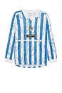 view 1 of 4 M Nike Air Victory Long Sleeve Jersey in Psychic Blue, Light Armory Blue, & White