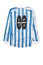 view 2 of 4 M Nike Air Victory Long Sleeve Jersey in Psychic Blue, Light Armory Blue, & White
