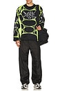 view 3 of 5 Long-Sleeved Jersey in Black & Volt Ice