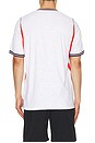 view 2 of 5 T-SHIRT STADIUM in White, Speed Red & Obsidian