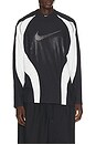 view 1 of 4 Tech Dri-fit Magna Jersey in Black & Off White