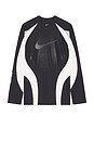 view 5 of 4 Tech Dri-fit Magna Jersey in Black & Off White
