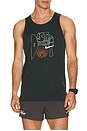 view 1 of 4 CAMISETA TIRANTES STRIDE in Black Spruce