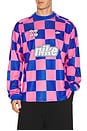 view 1 of 5 Nk Club Goalie Top Away Ftbl in Game Royal, Pinksicle, & Hydrogen Blue