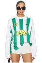 view 1 of 5 Nk Club Goalie Top Home Ftbl in Malachite, White, & Lightening