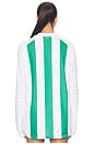 view 4 of 5 Nk Club Goalie Top Home Ftbl in Malachite, White, & Lightening