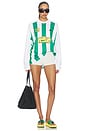 view 5 of 5 Nk Club Goalie Top Home Ftbl in Malachite, White, & Lightening