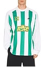 view 1 of 5 Nk Club Goalie Top Home Ftbl in Malachite, White, & Lightening