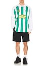 view 3 of 5 Nk Club Goalie Top Home Ftbl in Malachite, White, & Lightening